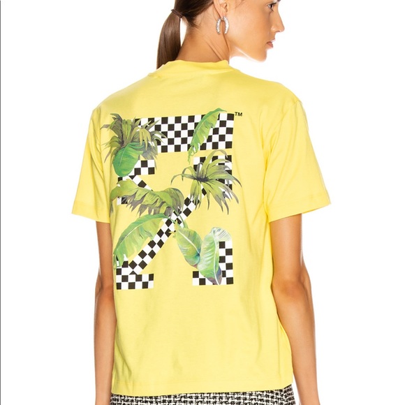 Off-White Tops - Off-White racing casual T